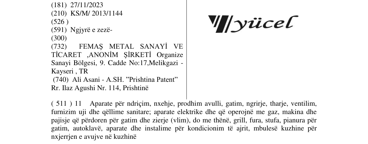 Zëri i markës yucel në buletin