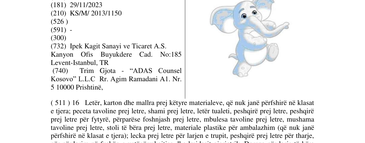 Zëri i markës Markë figurative në buletin