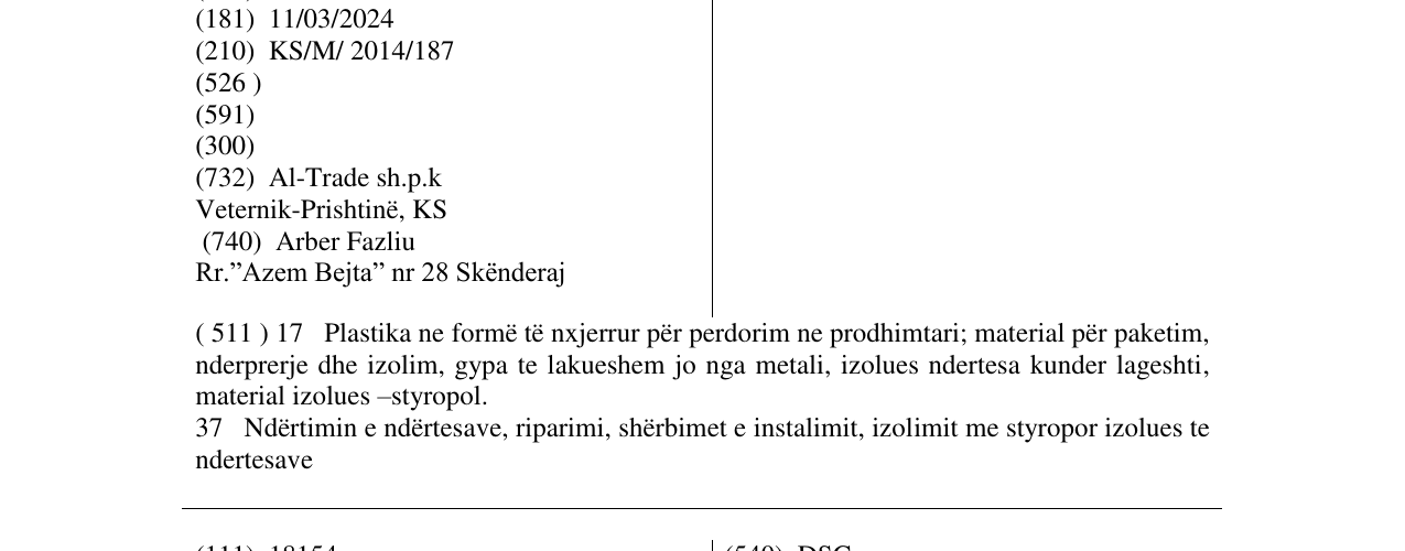 Zëri i markës BAU THERM në buletin