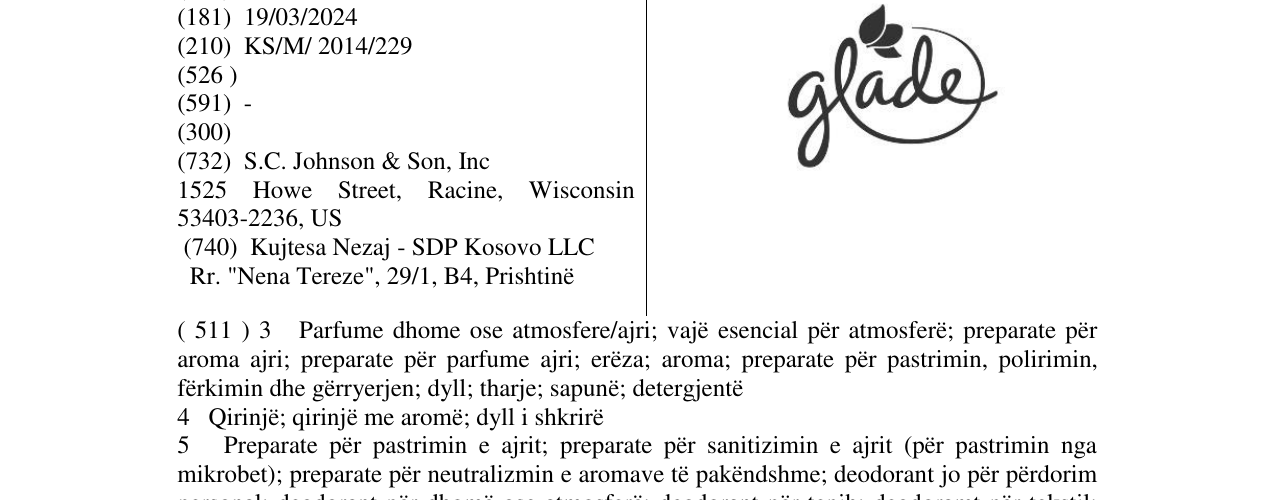 Zëri i markës glade në buletin