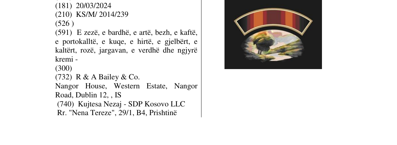 Zëri i markës Markë figurative në buletin