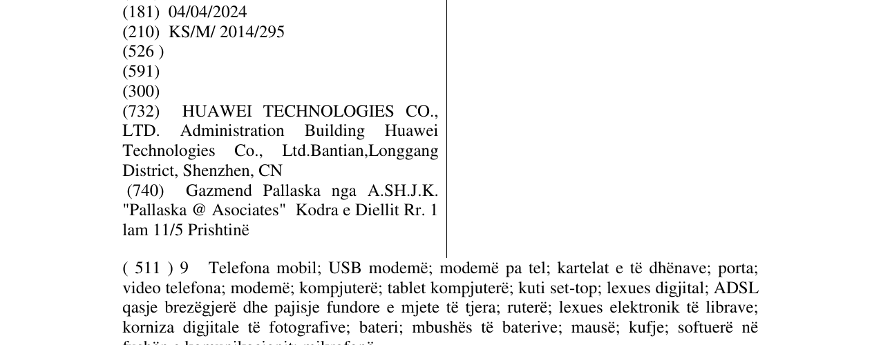 Zëri i markës HONOR në buletin