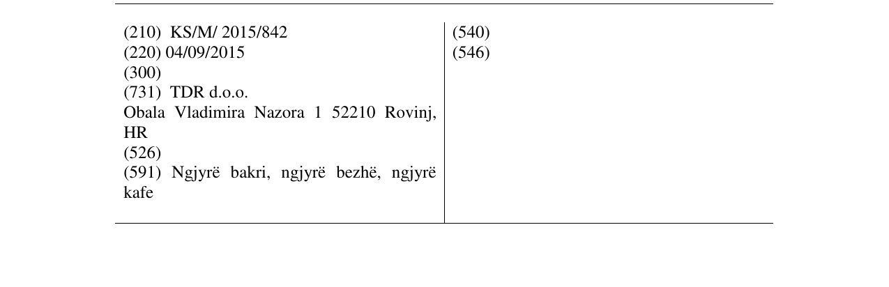 Zëri i markës ronhill SHELL WHITE 100's në buletin