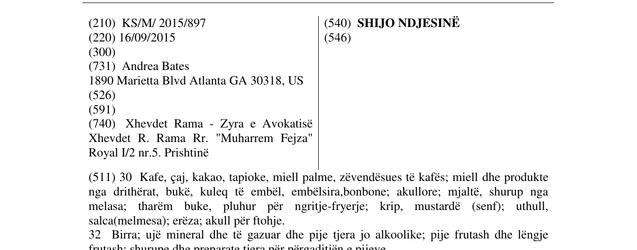 Zëri i markës SHIJO NDJESINË në buletin