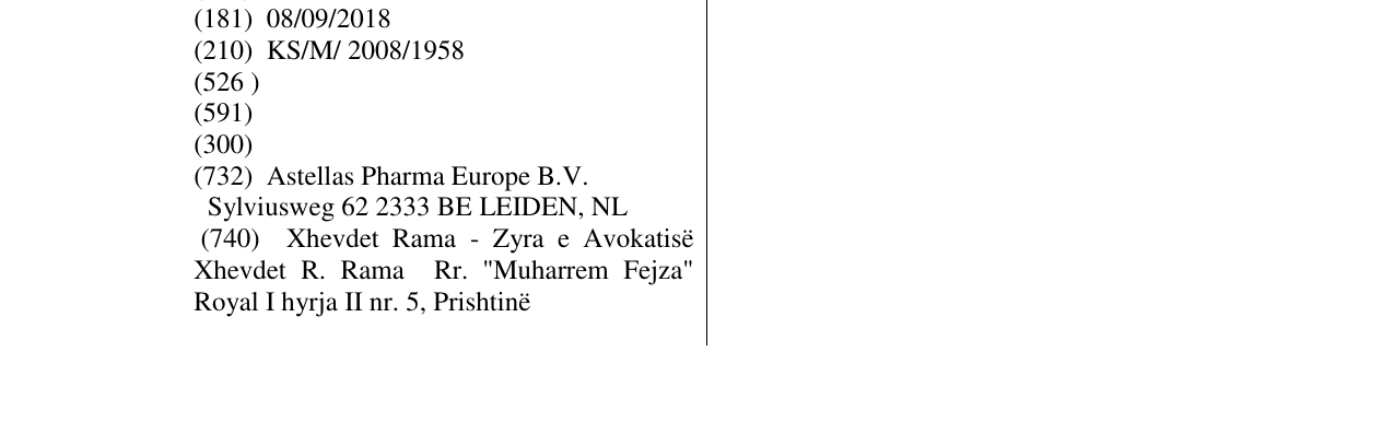 Zëri i markës LOCOIDON LIPOCREMA në buletin