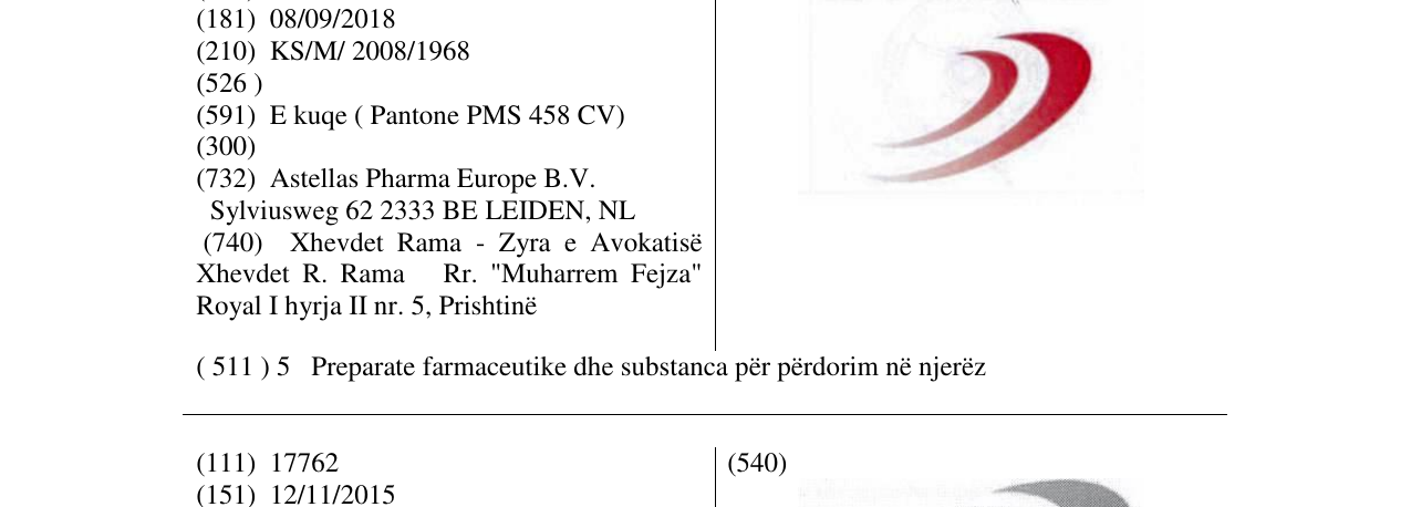 Zëri i markës ELIGARD në buletin