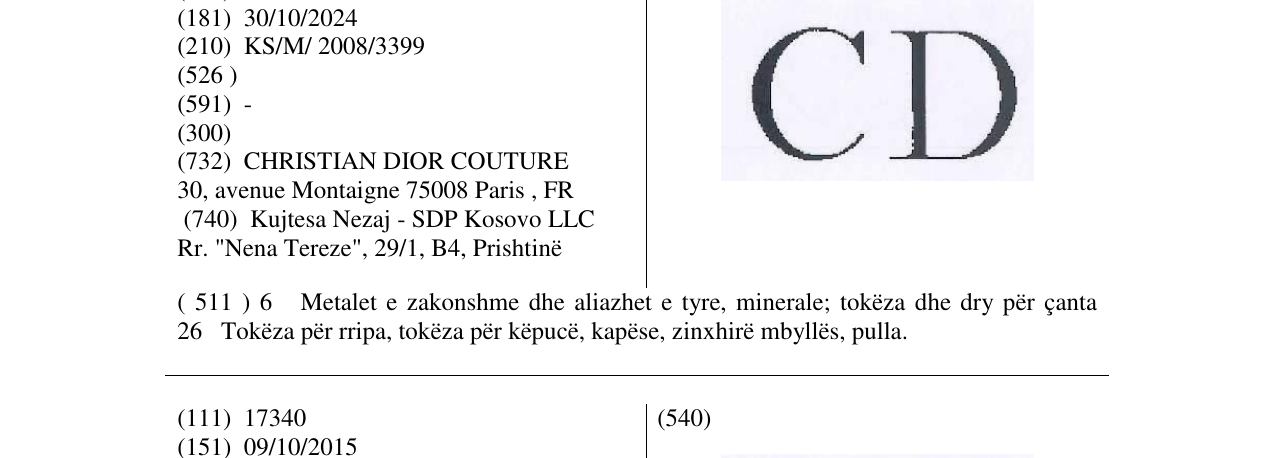 Zëri i markës CD në buletin