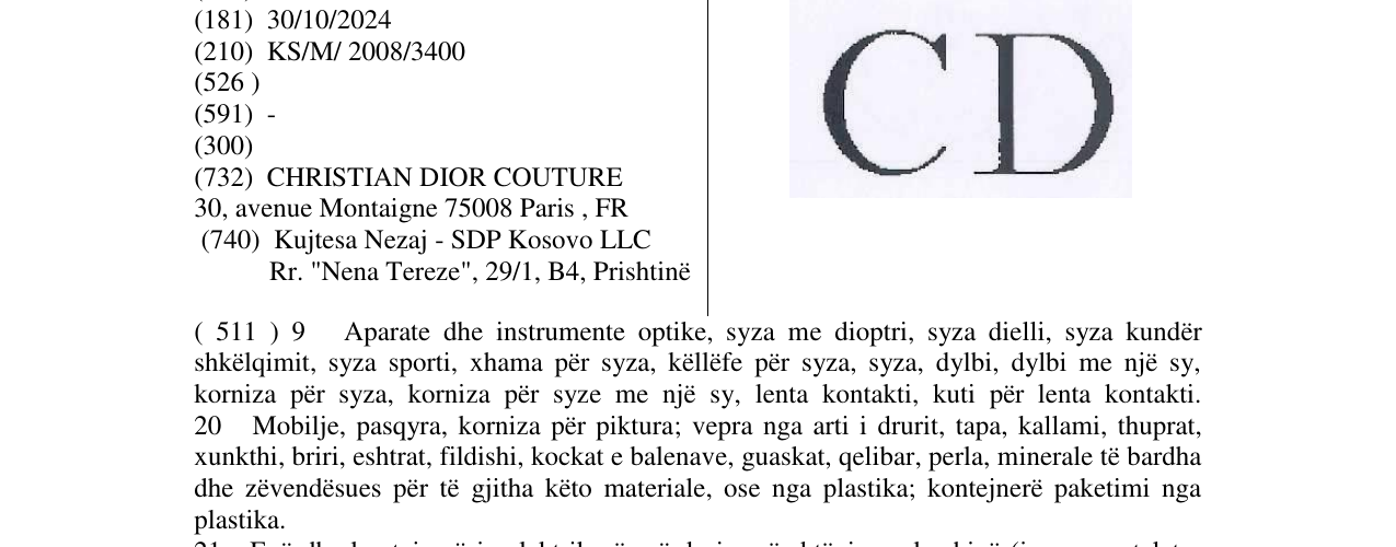 Zëri i markës CD në buletin