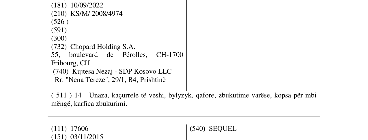 Zëri i markës BE HAPPY në buletin