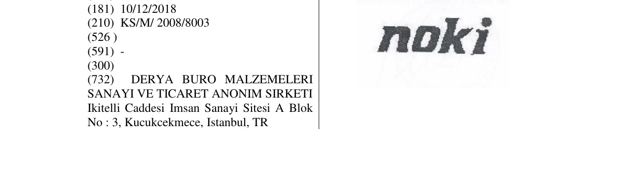 Zëri i markës noki në buletin