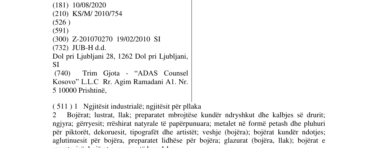 Zëri i markës MARKpro në buletin