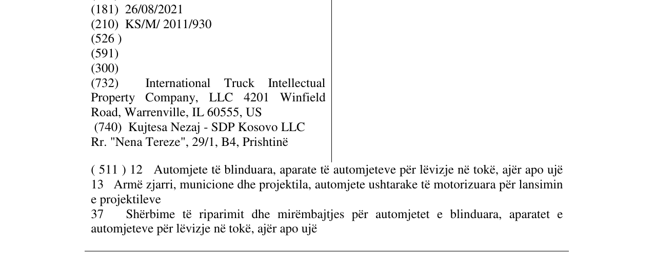 Zëri i markës MAXXPRO në buletin