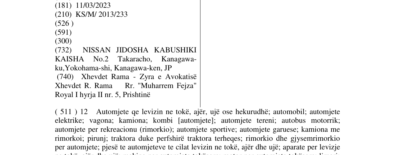 Zëri i markës NISMO në buletin