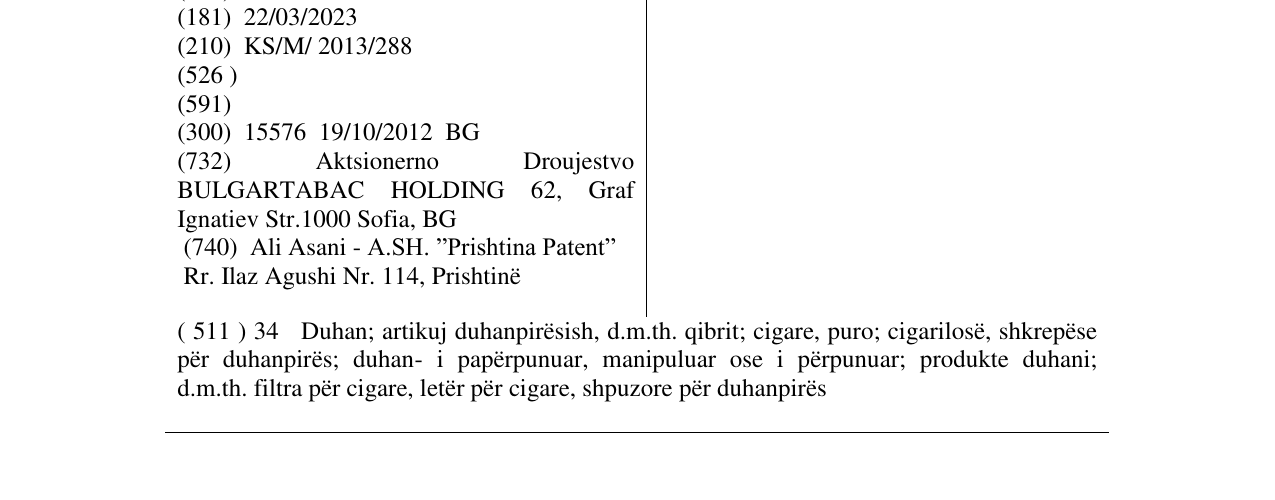 Zëri i markës OPEN TO THE FUTURE në buletin