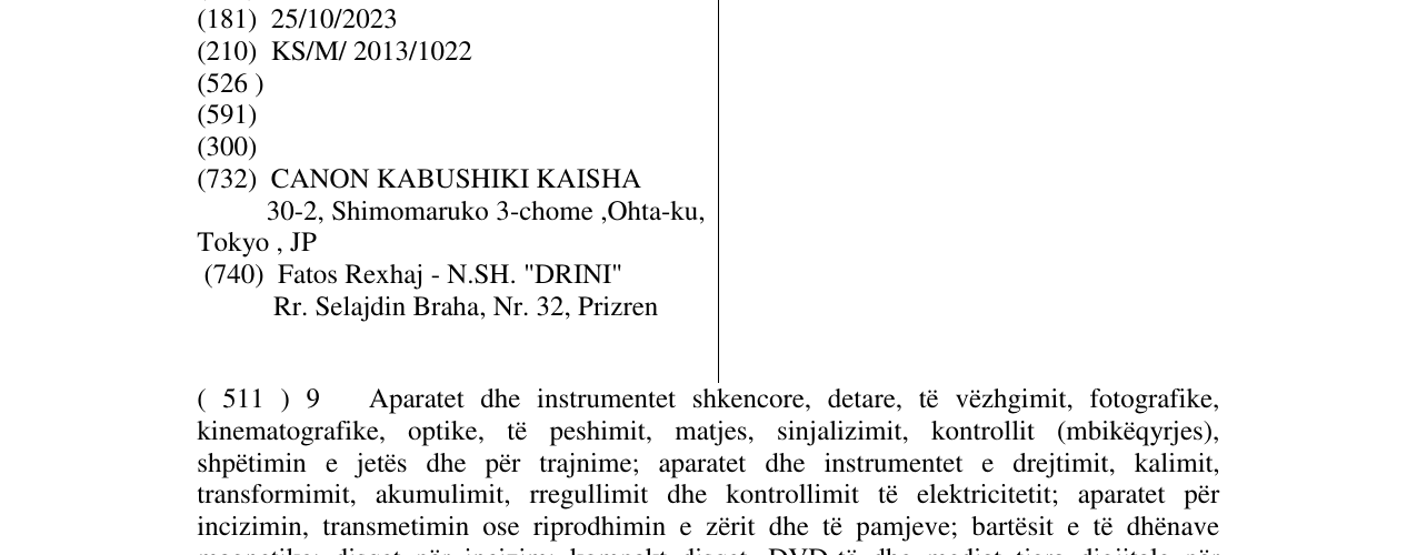 Zëri i markës MREAL në buletin
