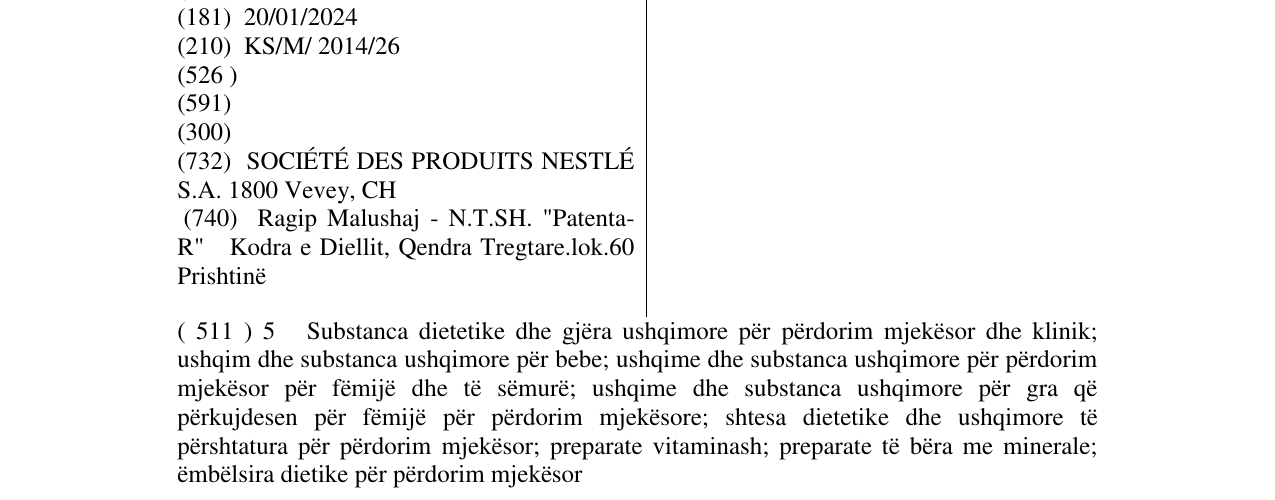 Zëri i markës COMFORTIS në buletin