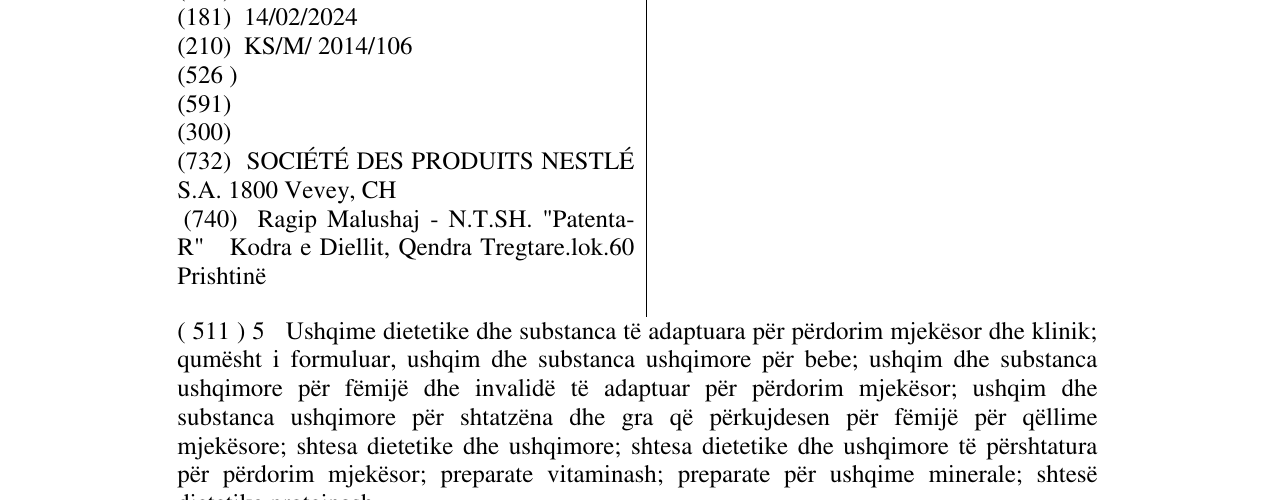 Zëri i markës MOBILIS në buletin