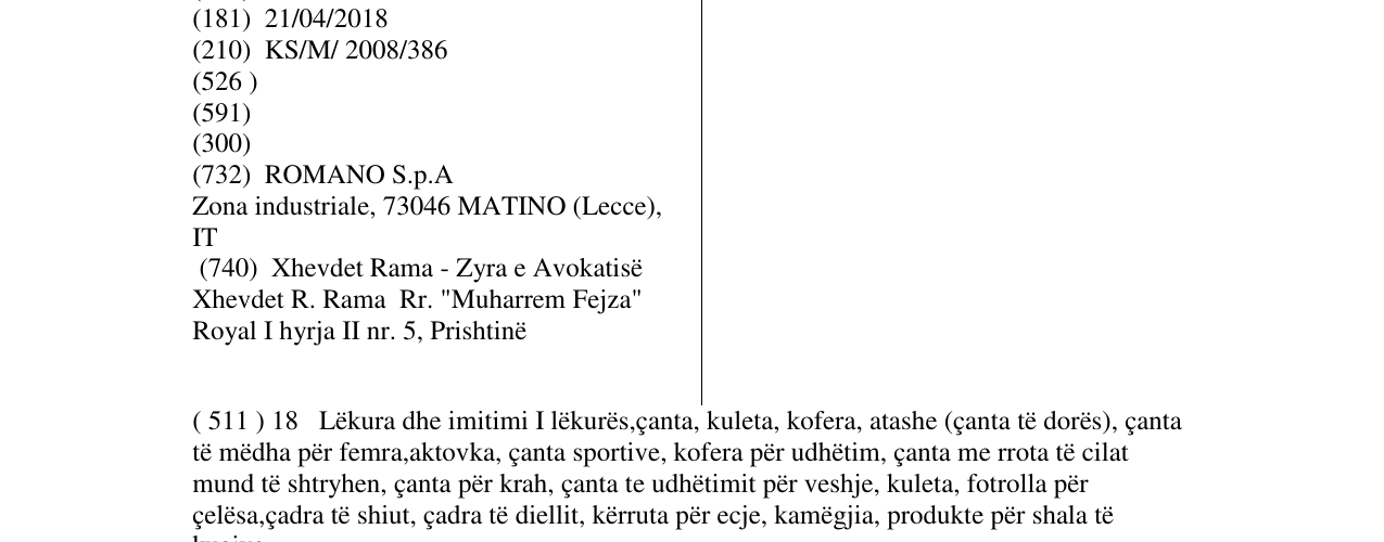 Zëri i markës MELTIN' POT në buletin