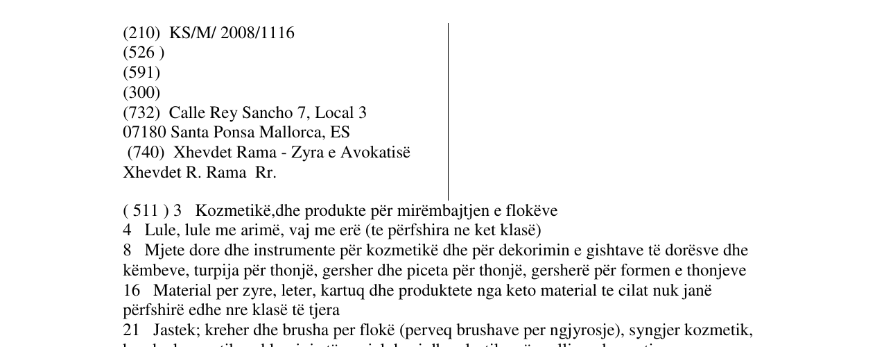 Zëri i markës CATRICE në buletin