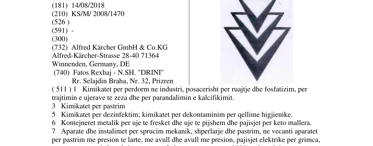 Zëri i markës Markë figurative në buletin