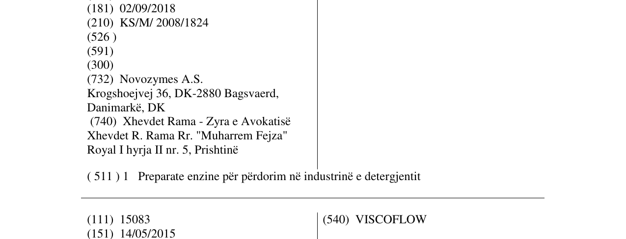 Zëri i markës OVOZYME në buletin