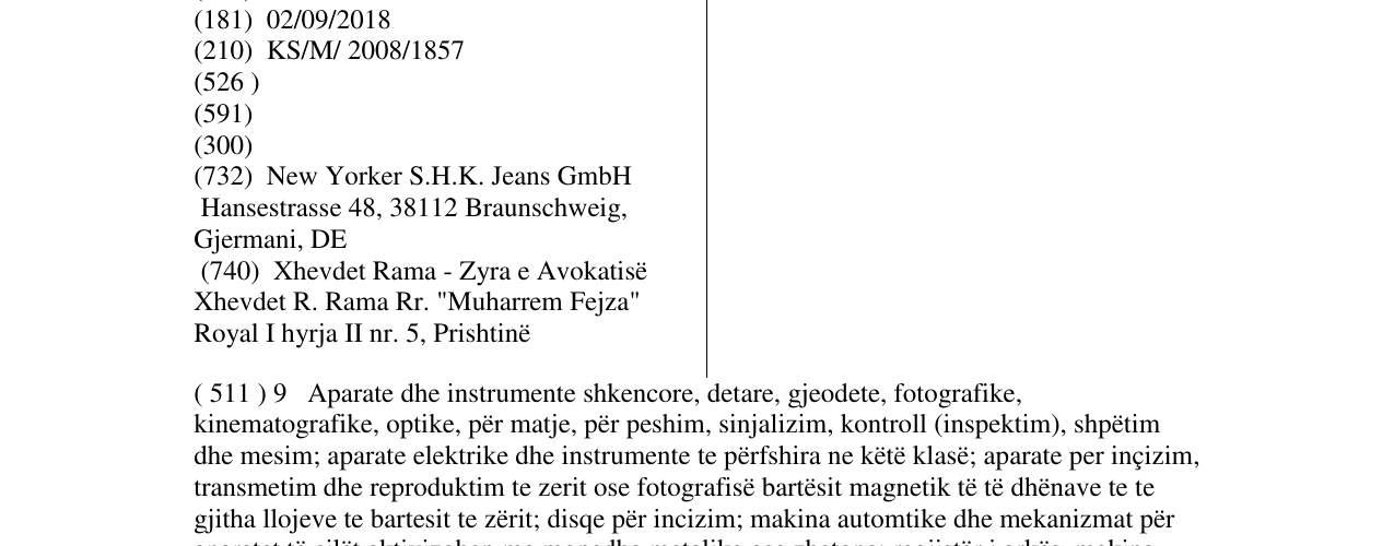 Zëri i markës AMISU në buletin