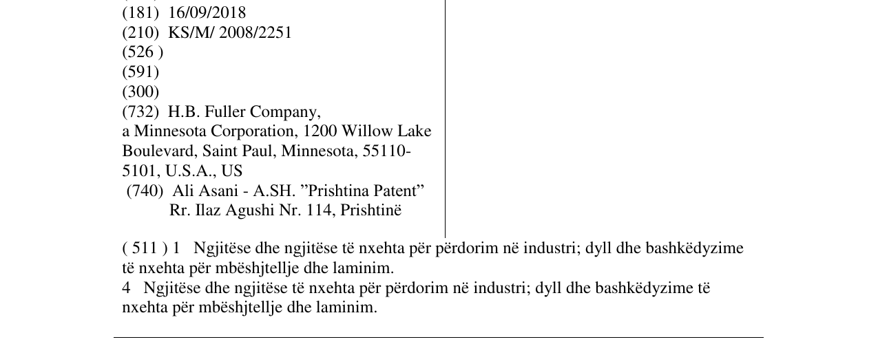 Zëri i markës LUNAMELT në buletin