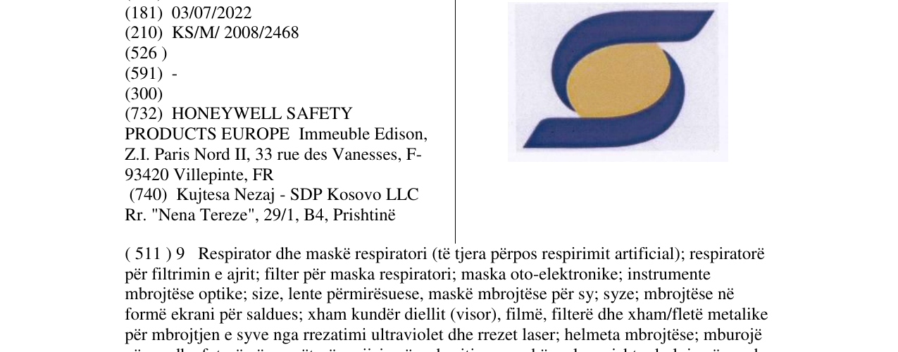 Zëri i markës Markë figurative në buletin