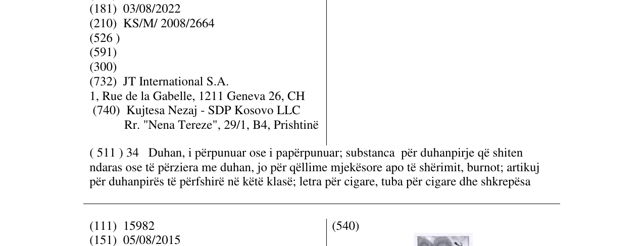 Zëri i markës GLAMOUR në buletin