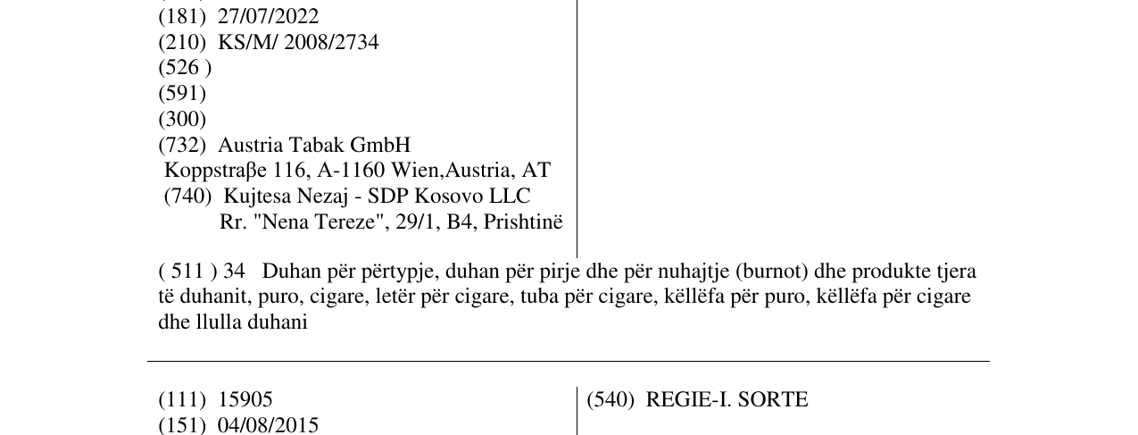 Zëri i markës SMART në buletin