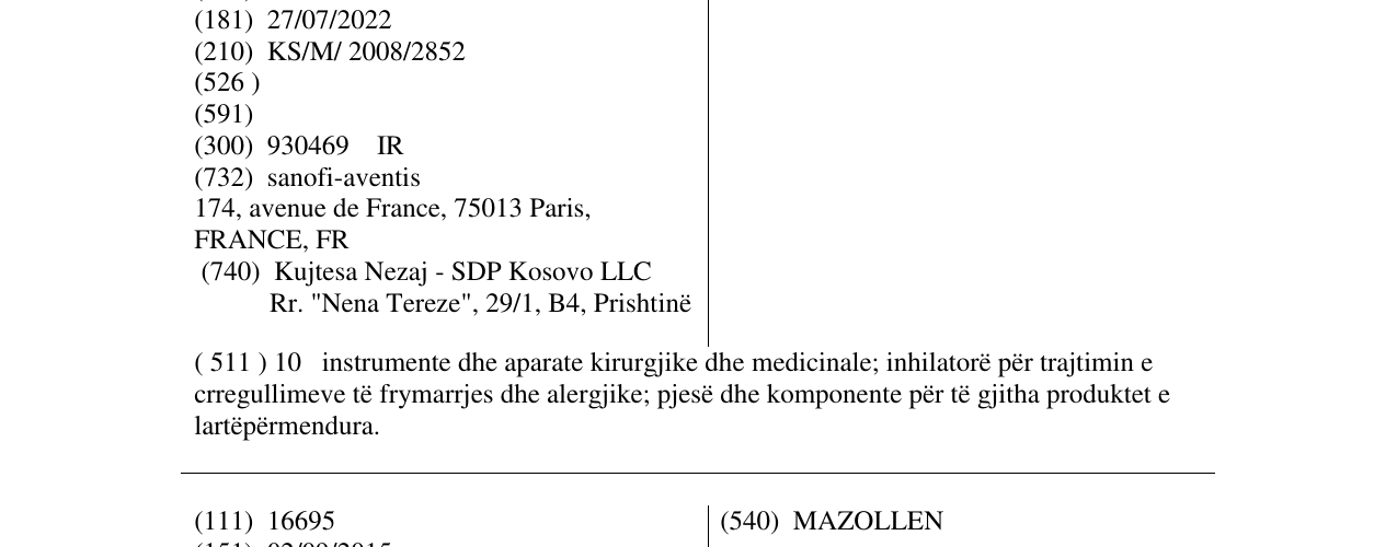 Zëri i markës CIRCLIQ në buletin