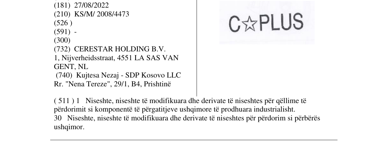 Zëri i markës C*PLUS në buletin