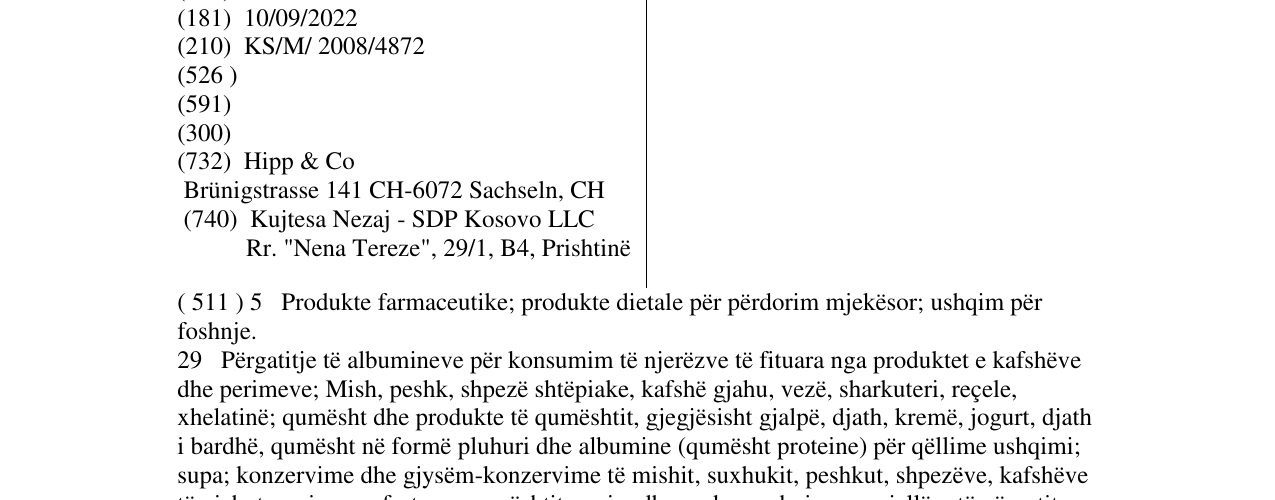Zëri i markës BEBIVIT në buletin