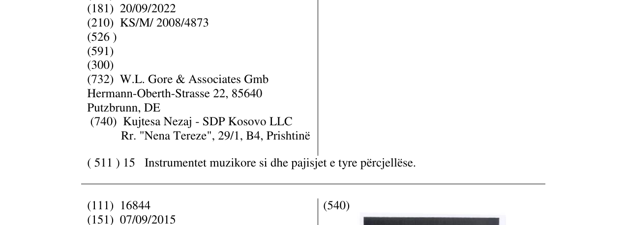 Zëri i markës ELIXIR në buletin