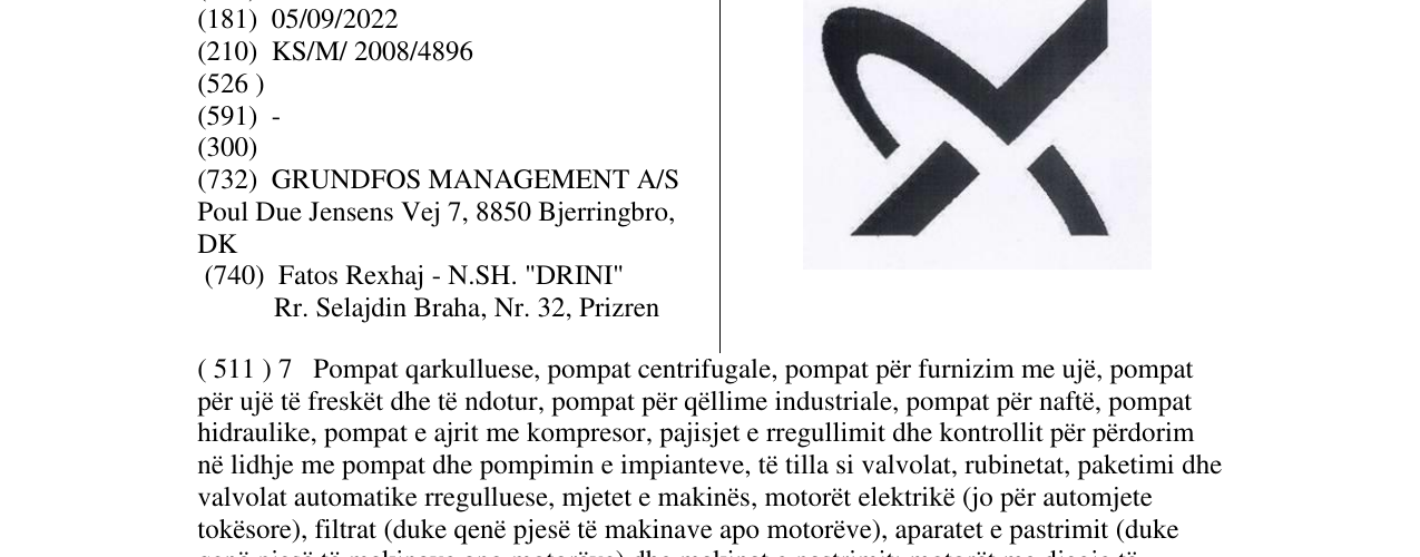 Zëri i markës Markë figurative në buletin