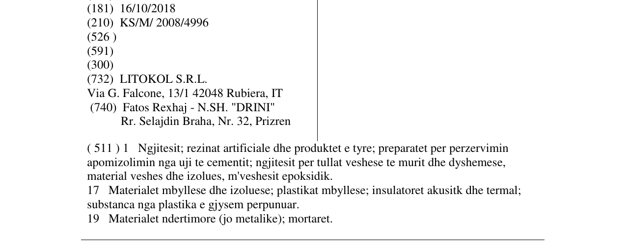 Zëri i markës STARLIKE në buletin