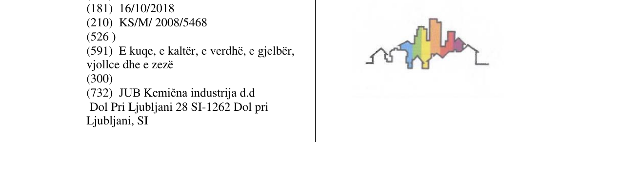 Zëri i markës Markë figurative në buletin