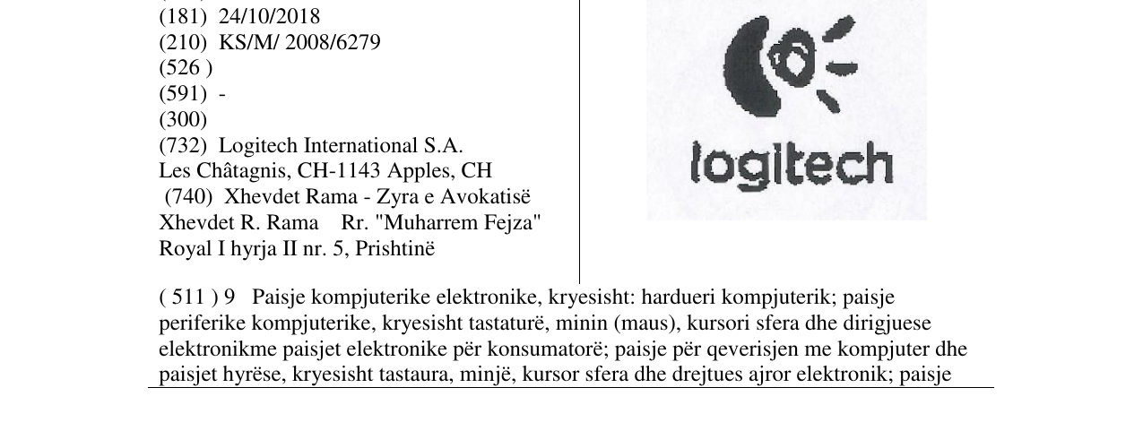 Zëri i markës logitech në buletin
