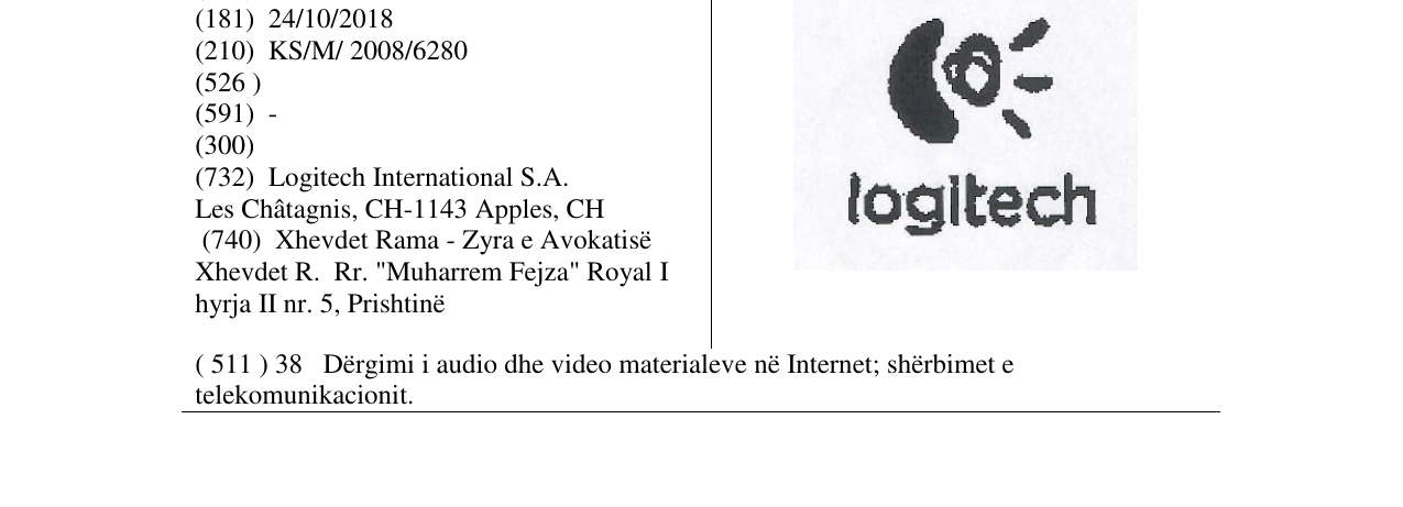 Zëri i markës logitech në buletin