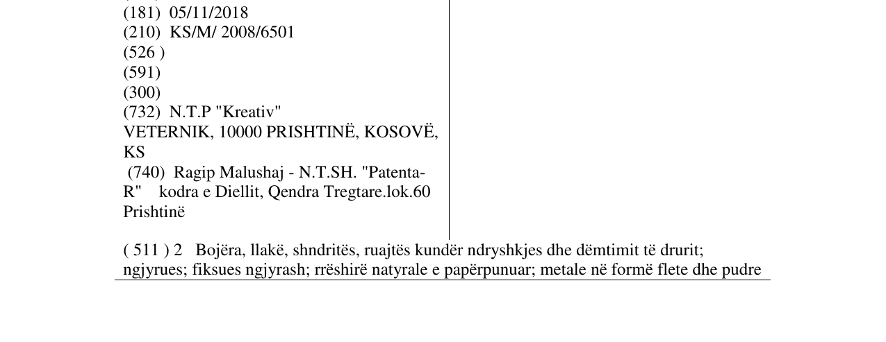 Zëri i markës CREATIVE në buletin