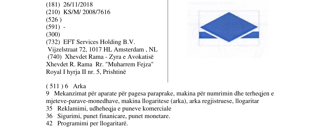 Zëri i markës Markë figurative në buletin