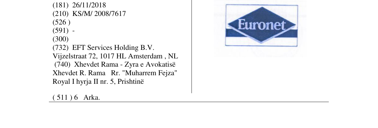 Zëri i markës Markë figurative në buletin