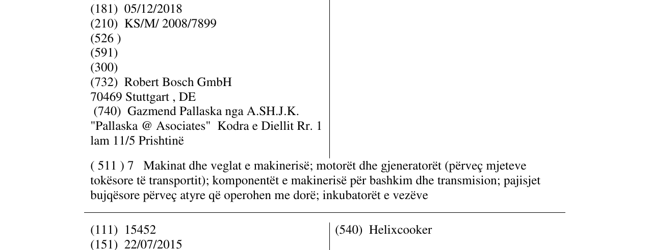 Zëri i markës Rapidsolver në buletin