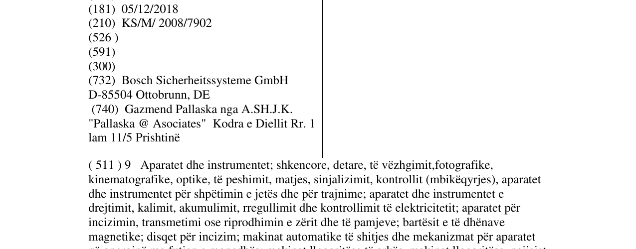 Zëri i markës FLEXIDOME në buletin
