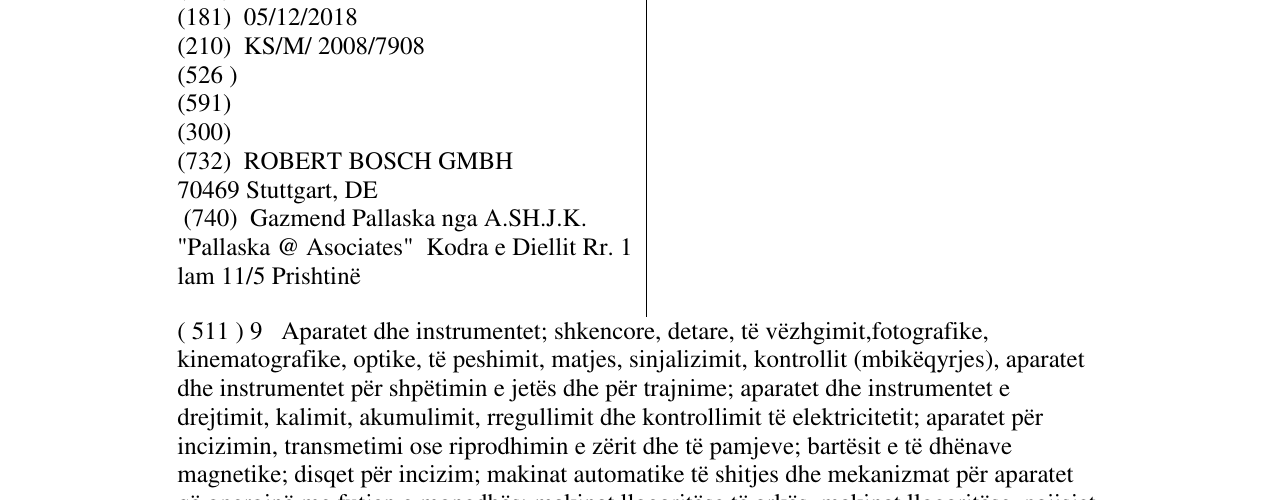 Zëri i markës WALLSCANNER D -TECT 100 në buletin
