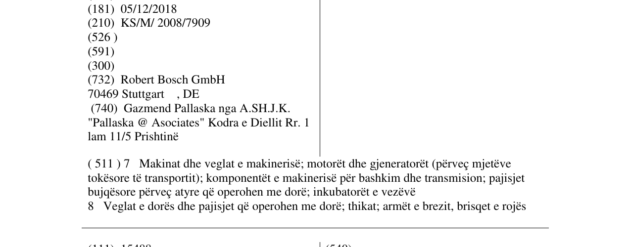 Zëri i markës SDS pro në buletin