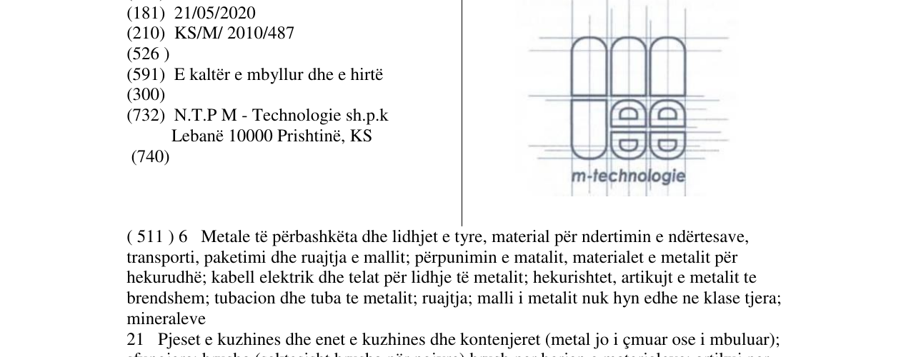 Zëri i markës m - technologie në buletin