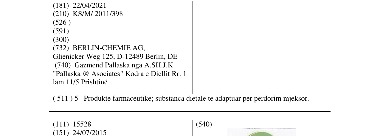 Zëri i markës MIG në buletin