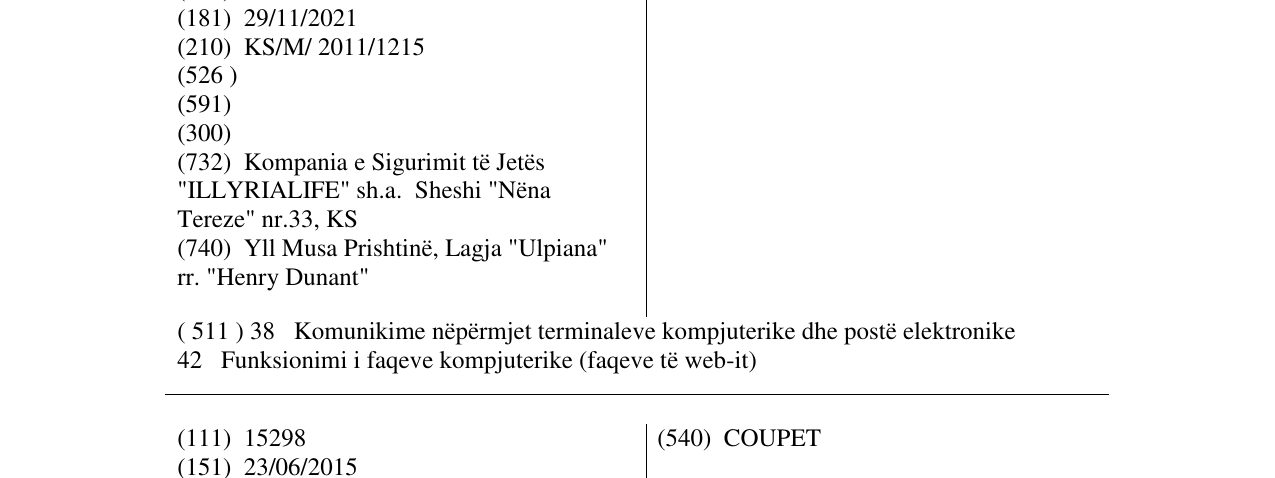 Zëri i markës illyrialife në buletin