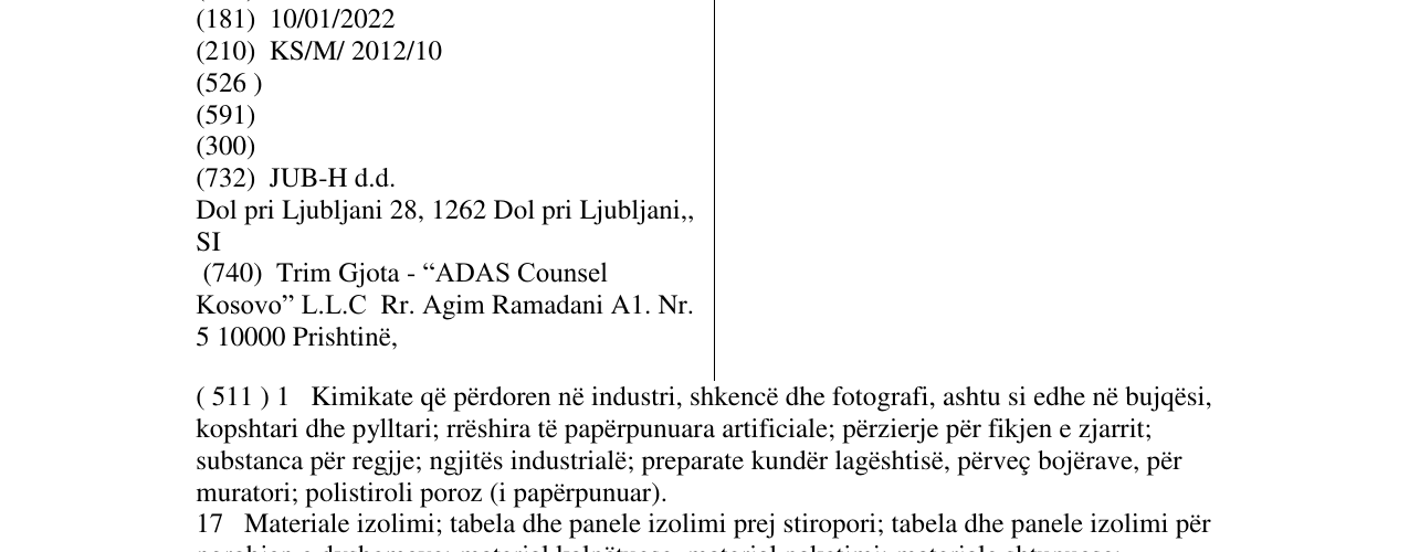 Zëri i markës EUROTHERM në buletin